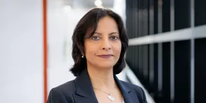 Headshot of Lalitha Raman-Wilms.