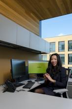 Dr. Mary De Vera showcases the EmPhAsIS study website